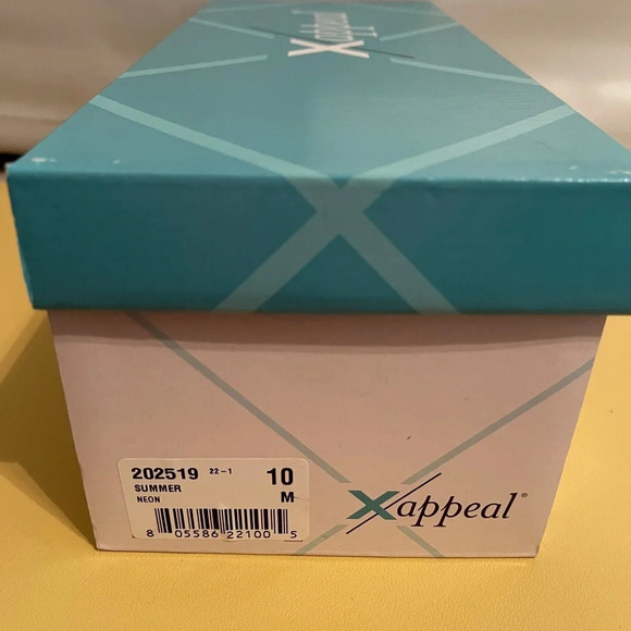 NIB Nein Orange Xappeal Sandals - Picture 4 of 4